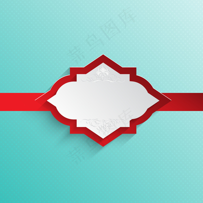 点背景的复古徽章