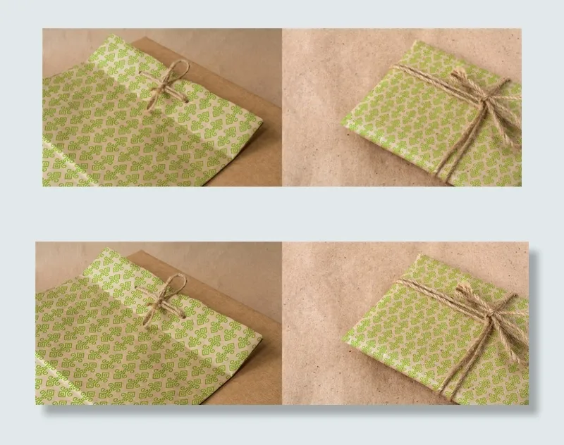 信封包装样机(4500X3001(DPI:300))psd模版下载