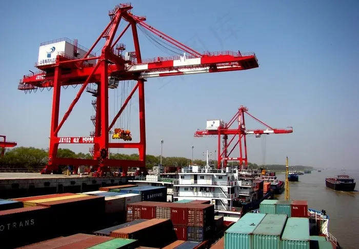 江西九江港外贸码头图片