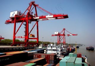 江西九江港外贸码头图片