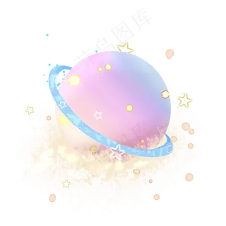 柔色系卡通小星球柔色系卡通小星球
