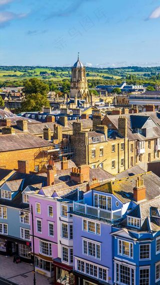 外国乡镇风貌高清摄影图片