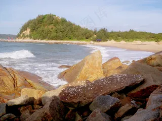 海岸线风光图片