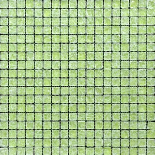 绿色水晶玻璃马赛克 拼图背景墙贴