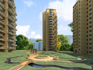 小高层建筑外观