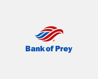 Bank of Prey老鹰logo设计