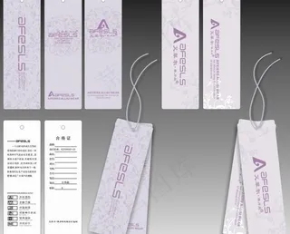女装吊牌图片