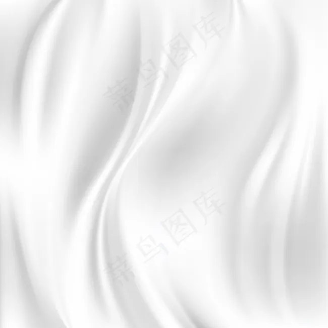 白色丝绸绸缎背景矢量素材