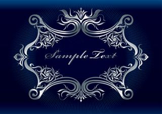 欧式尊贵盾牌背景矢量图