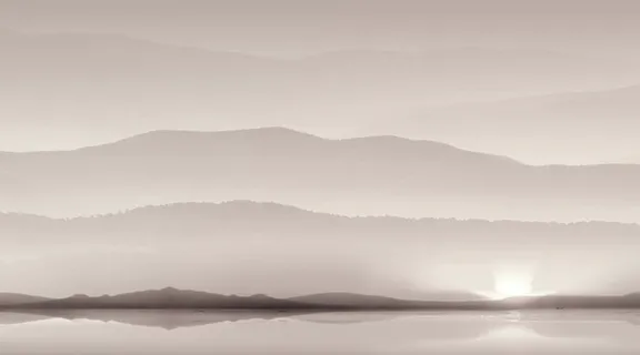 淡雅山水背景图