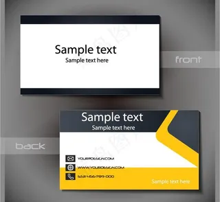 广告公司名片图片