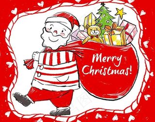 圣诞老公公素材图片