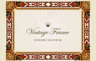 欧式花纹边框图片