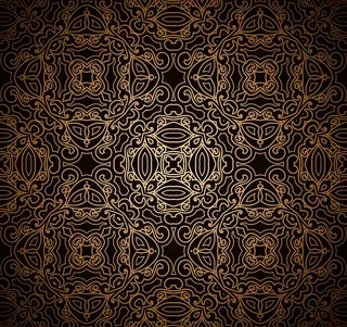 欧式花纹背景图片