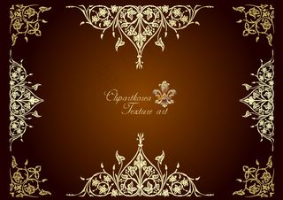 2017年唯美欧洲风格矢量边框素材