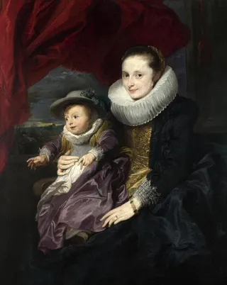 古典欧式人物像油画图片