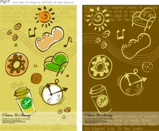 生活用品素材矢量图