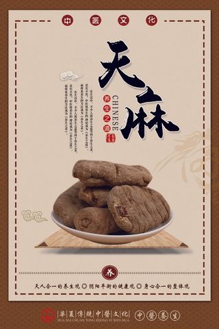 中医知识挂画设计展板