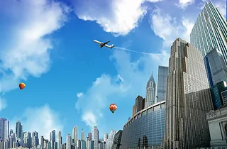 城市建筑宣传海报