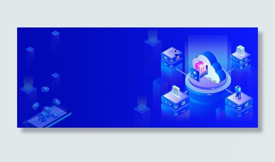 2.5D商务科技风办公金融比特2.5D商务科技风办公金融比特