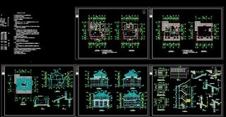 春天花园别墅建筑图