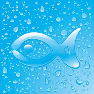 水滴鱼矢量素材 水滴鱼矢量素材
