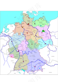 德国2的政治地图