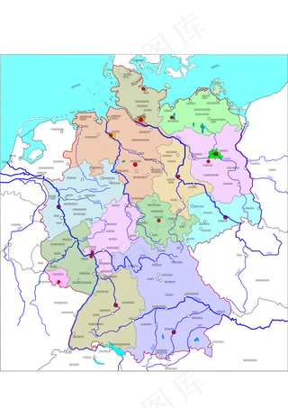 德国2的政治地图