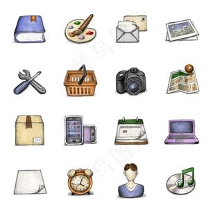 彩绘系统电脑图标下载