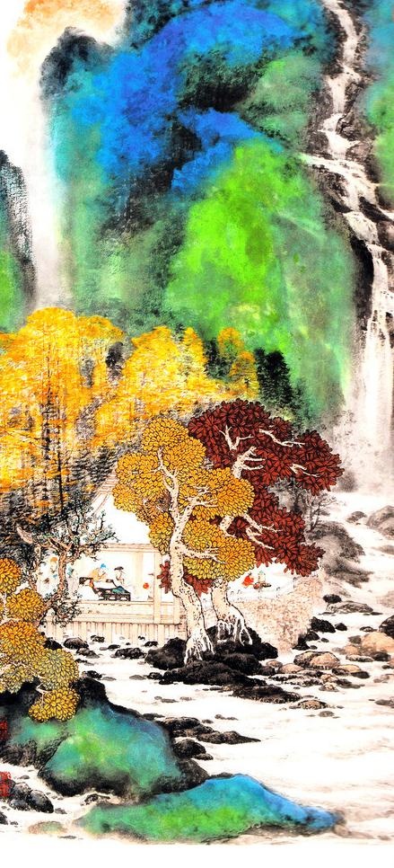 国画山水图片