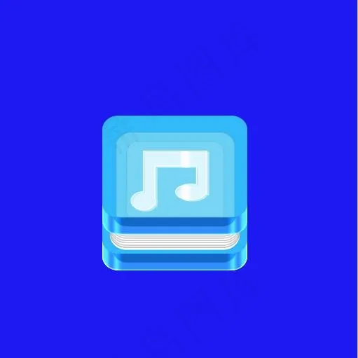音乐图标psd模版下载