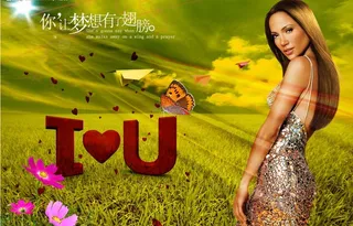 爱的节日放飞翅膀图片