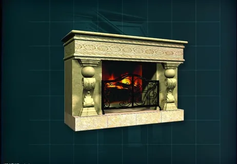 欧式壁炉图片