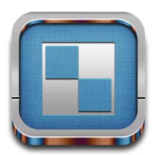 不锈钢风格社交媒体图标