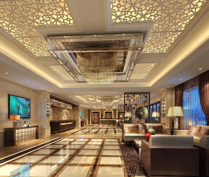 酒店大堂效果图