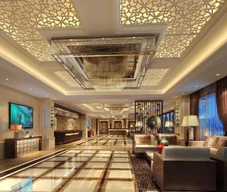 酒店大堂效果图