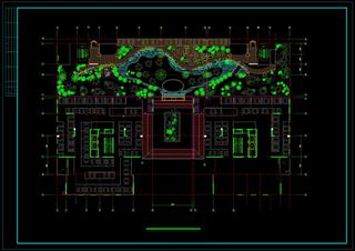 某商务会所室内景观方案
