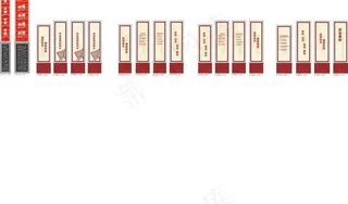 收银台包柱图片