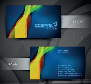 时尚卡片 名片图片