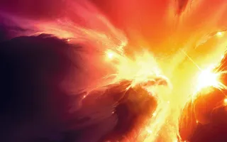 火山熔岩背景图