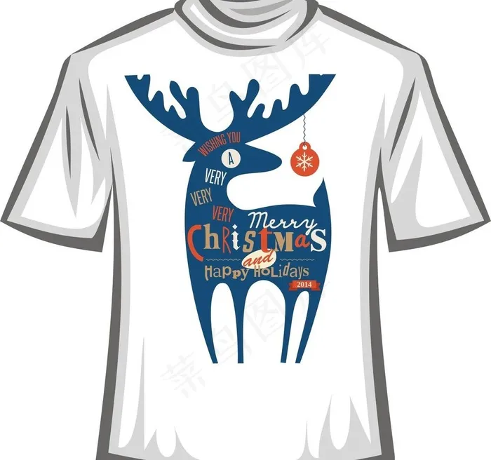 卡通T恤设计模板下载cdr矢量模版下载