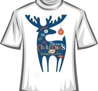 卡通T恤设计模板下载