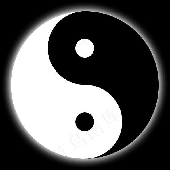 太极八卦图psd源文件