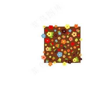 植物缤纷背景矢量图109