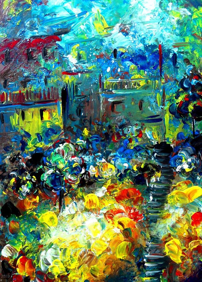 油画 风景图片