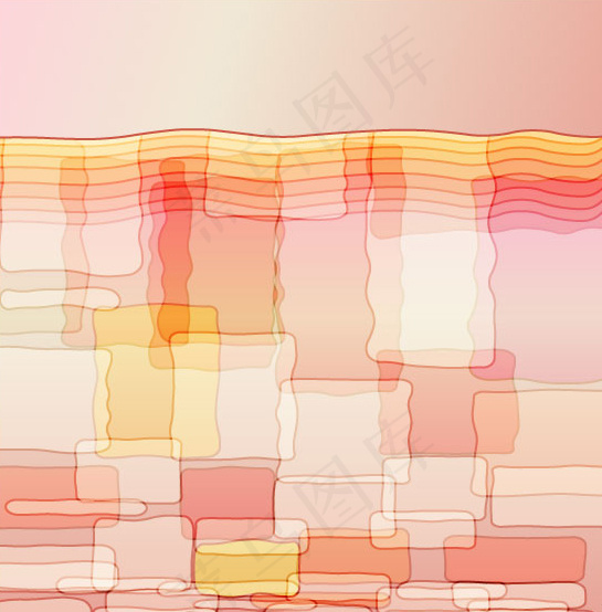 梦浅色背景矢量3