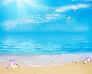 海边美景图片
