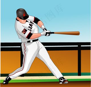 棒球 体育运动 矢量 AI_7