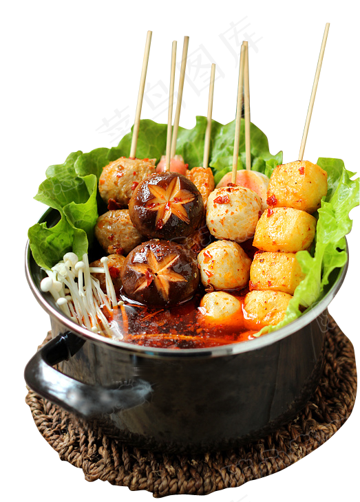 重庆自助餐饮火锅美食海报免扣素材(430X430)