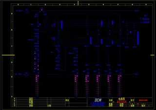 电气平面设计CAD机械图纸